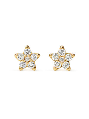 Øredobber, Shooting Stars stor 0,54 ct TW.VS.
