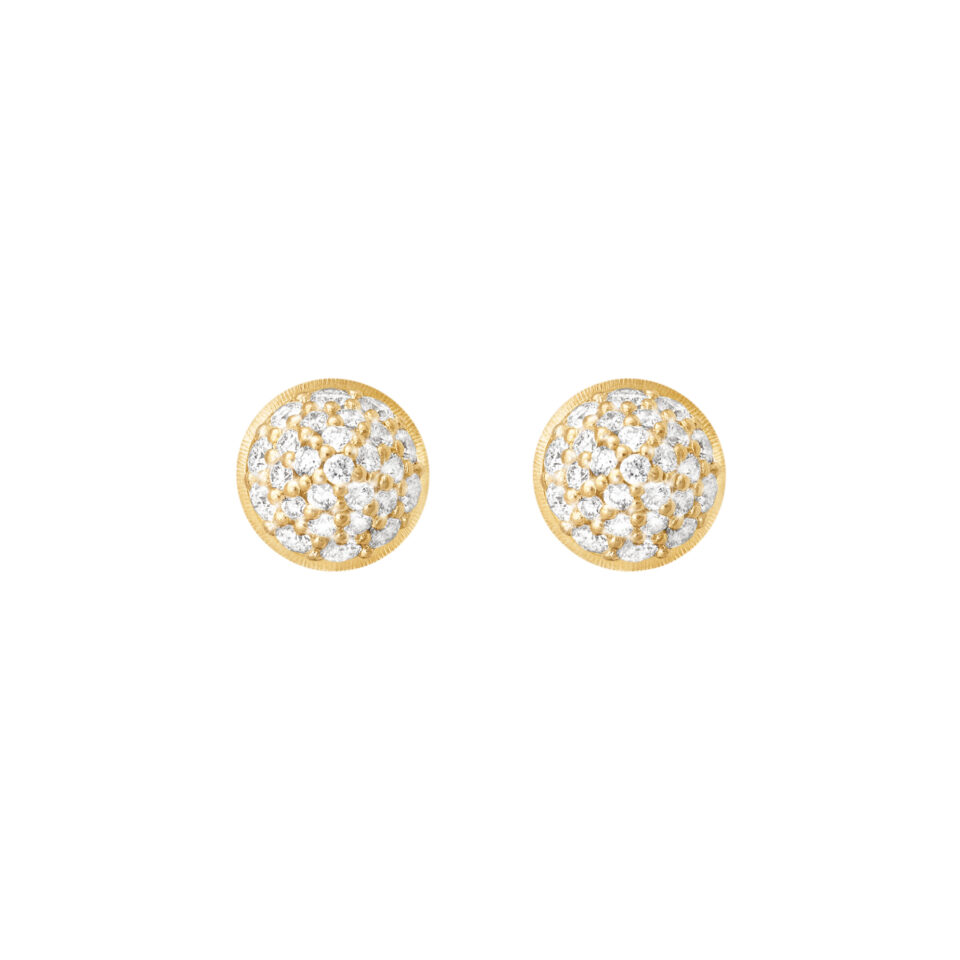 Øredobber, Lotus Pavérte 0,39 ct TW.VS.