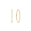 Øredobber, Love Bands Creoler store 0,82 ct TW.VS.