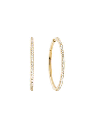 Øredobber, Love Bands Creoler store 0,82 ct TW.VS.