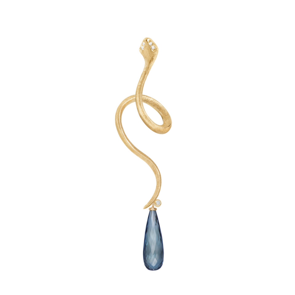 Øredobber, Snakes 0,026 ct TW.VS.