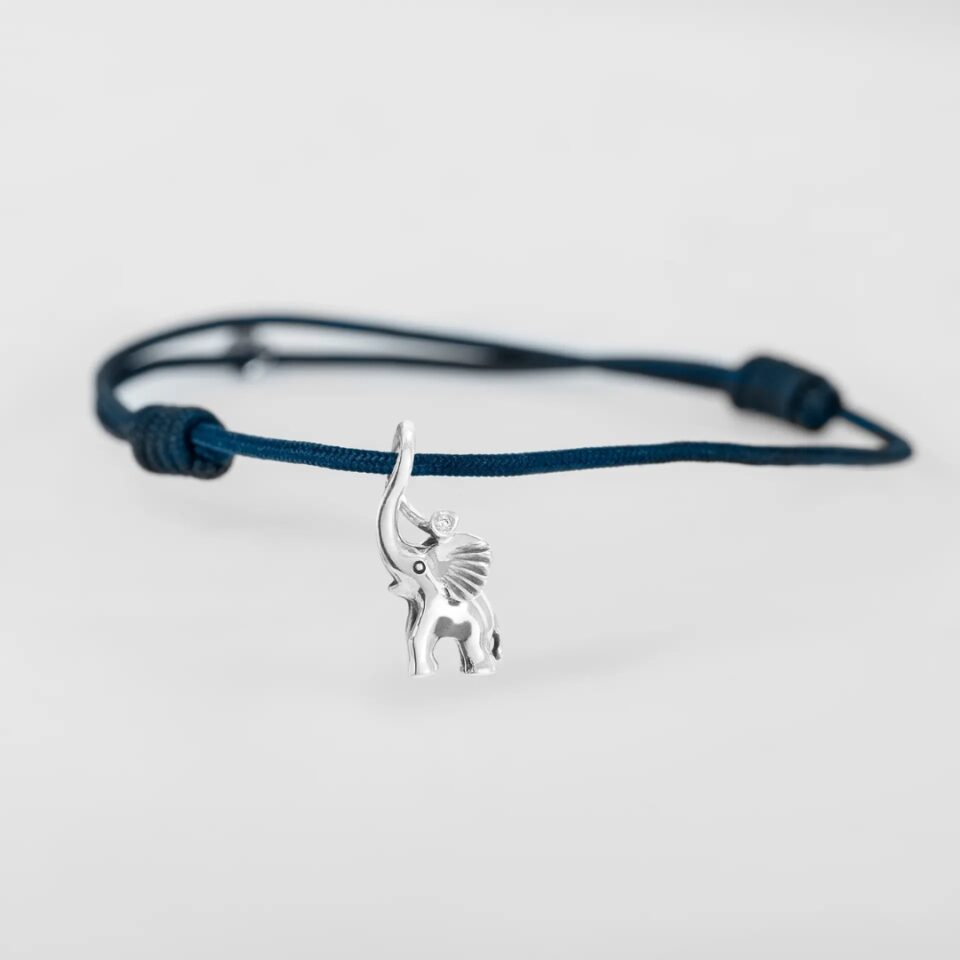 Armbånd, My Little World Elephant sterling sølv 0,005 ct TW.VS.