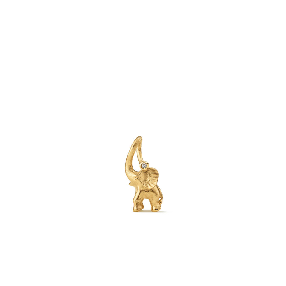 Anheng, Elephant liten 0,01 ct TW.VS.
