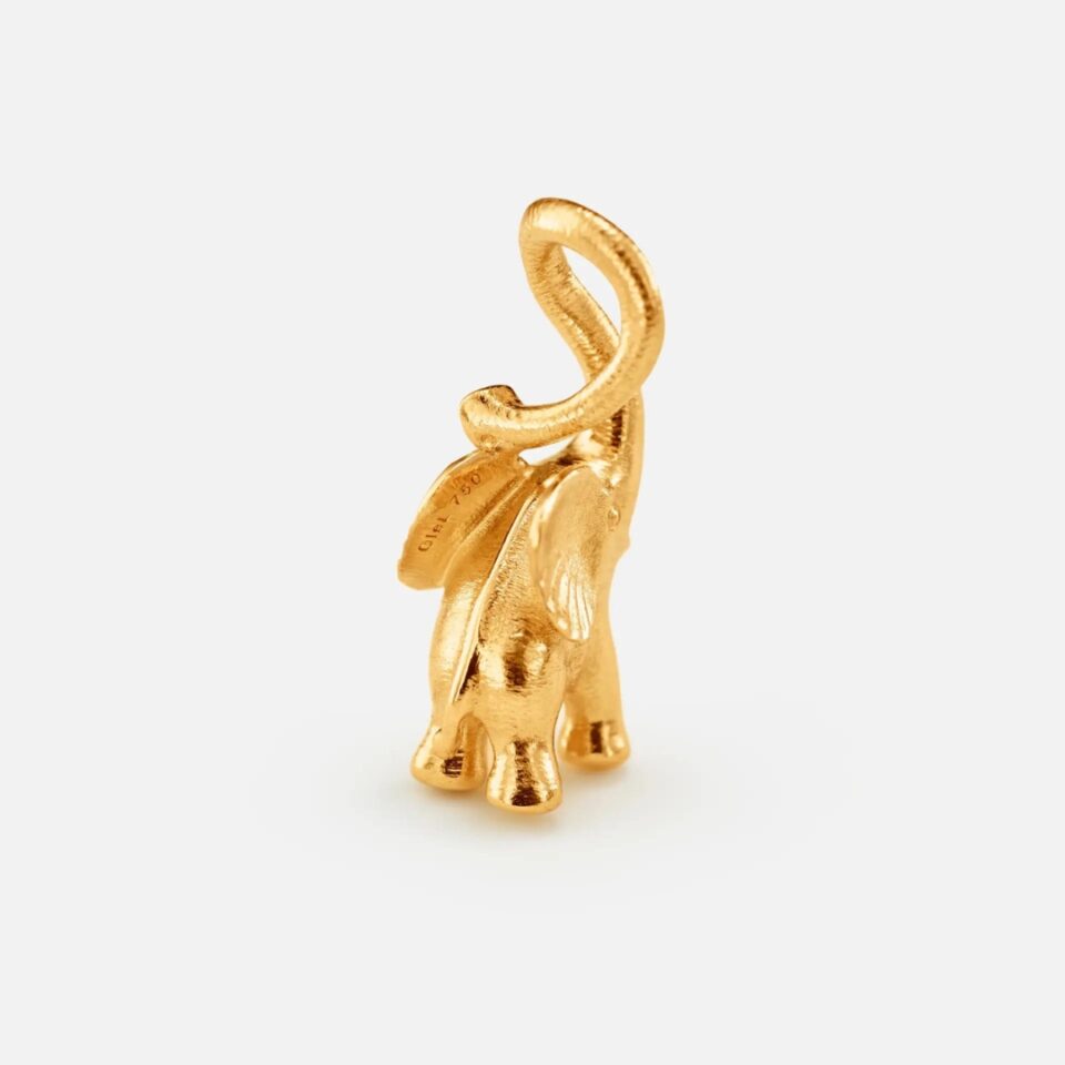 Anheng, Elephant liten 0,01 ct TW.VS.