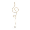 Øredobber, Love Bands Twirl 1,55 ct TW.VS.