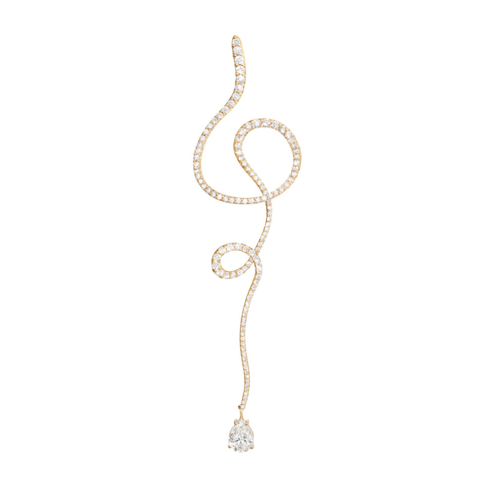 Øredobber, Love Bands Twirl 1,55 ct TW.VS.
