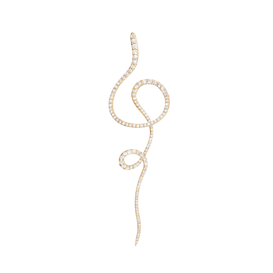 Øredobber, Love Bands Twirl 1,55 ct TW.VS.