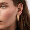 Øredobber, Leaves Creoler store 0,04 ct TW.VS.