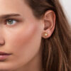 Øredobber, Wild Rose 0,44 ct TW.VS.