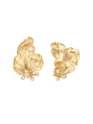 Øredobber, Wild Rose 0,10 ct TW.VS.