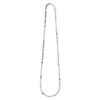 Halskjede, Bead Collier med miks av fargestener 80 cm
