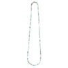 Halskjede, Bead Collier med miks av fargestener 80 cm