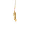 Kjede, Design Collier 80-50 cm gult gull