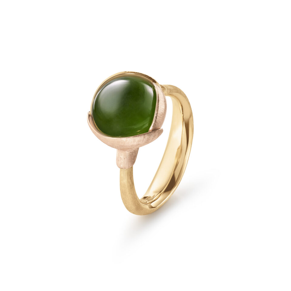 Ring, Lotus 2 Serpentin gult gull og roségull