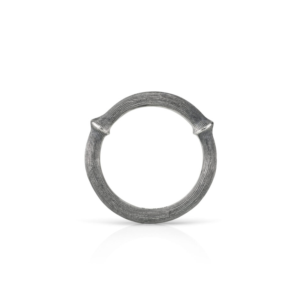 Ring, Nature III oksidert sølv
