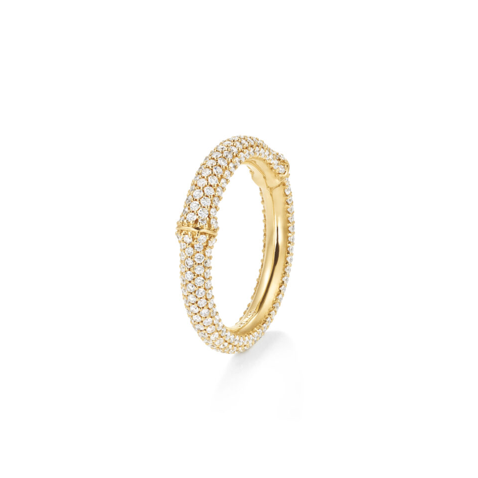 Ring, Nature Pavé IV 1,01-1,57 ct TW.VS.