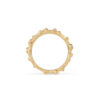 Ring, Nature gult gull 0,04 ct TW.VS.