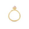 Ring, Lotus Tiny 0 Blush Månesten gult gull