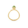 Ring, Lotus Tiny 0 Serpentin gult gull