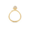 Ring, Lotus Pavé liten 0,19 ct TW.VS.