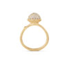 Ring, Lotus Pavé medium 0,40 ct TW.VS.