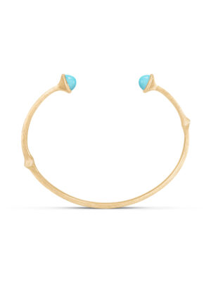 Armring, Nature Bangle Turkis gult gull