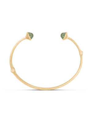 Armring, Nature Bangle Serpentin gult gull