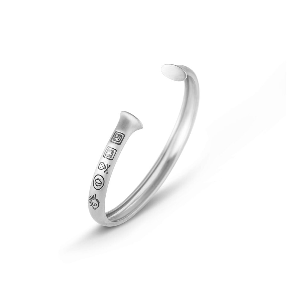 Armring, Julius med stempel sølv