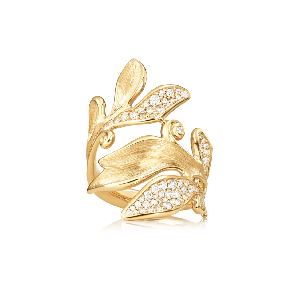 Ring, Forest Pavé 0,65 ct TW.VS.