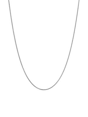 Kjede, Design Collier 40-38-36 cm oksidert sølv