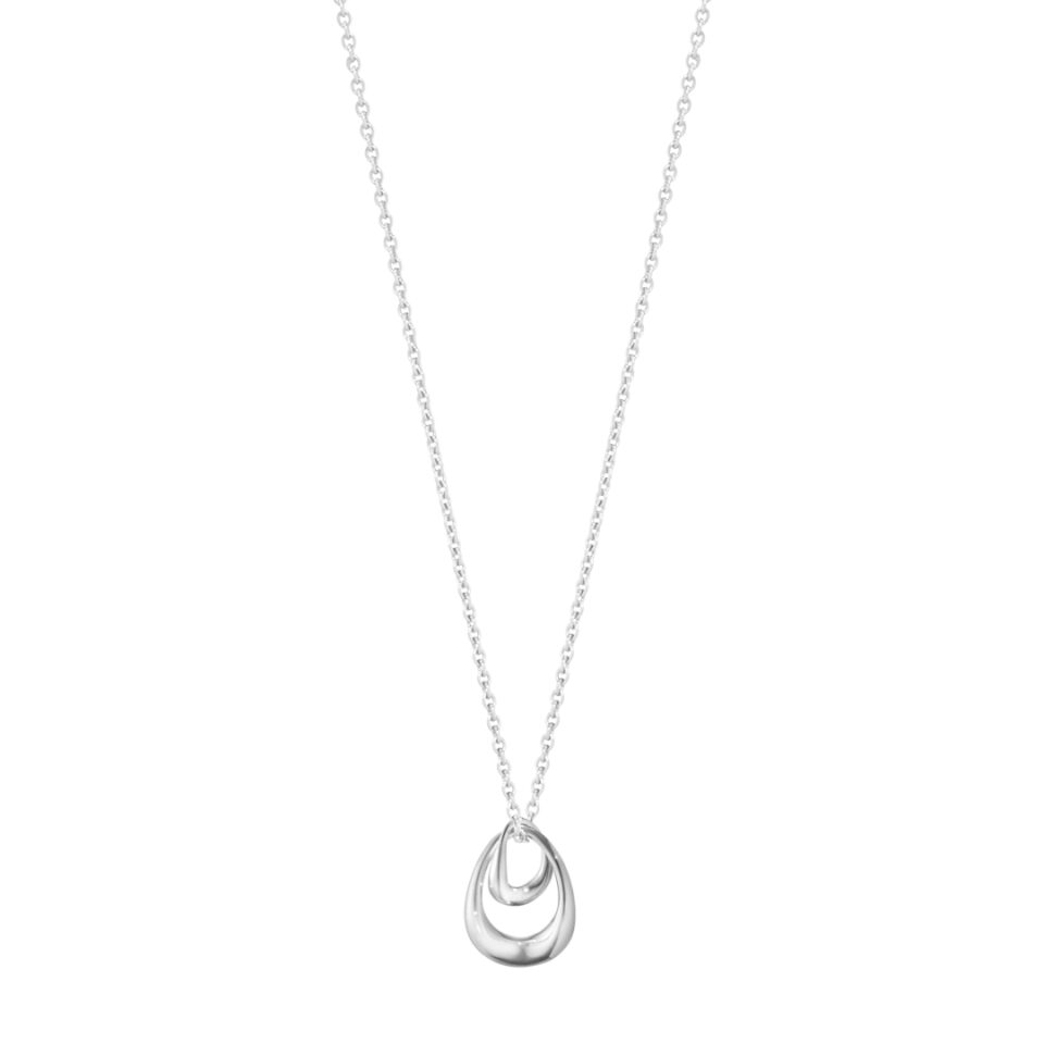 GEORG JENSEN - HALSKJEDE, OFFSPRING ANHENG LITEN SØLV