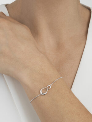 GEORG JENSEN - ARMBÅND, OFFSPRING SØLV - STYLING