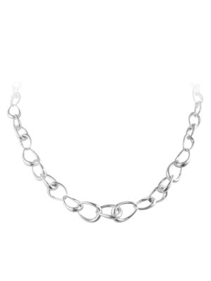 GEORG JENSEN - HALSKJEDE, OFFSPRING LINK SØLV