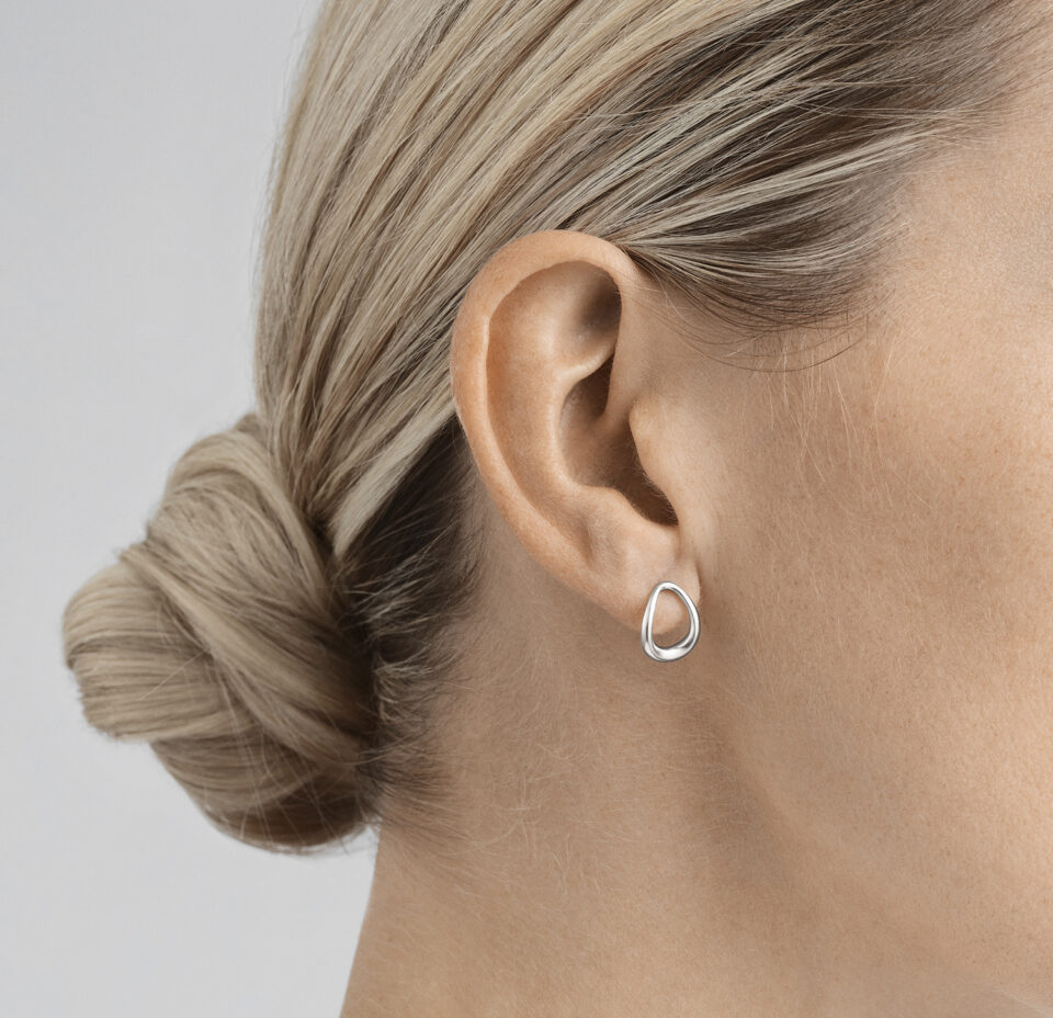 GEORG JENSEN - ØREDOBBER, OFFSPRING STIFT SMÅ SØLV - STYLING
