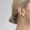 GEORG JENSEN - ØREDOBBER, OFFSPRING ØRERINGER STORE SØLV - STYLING