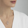 GEORG JENSEN - HALSKJEDE, OFFSPRING ANHENG STOR SØLV - STYLING