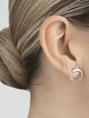 GEORG JENSEN - ØREDOBBER, MERCY SMÅ SØLV - STYLING