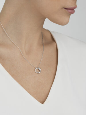 GEORG JENSEN - HALSKJEDE, MERCY ANHENG LITEN SØLV - STYLING