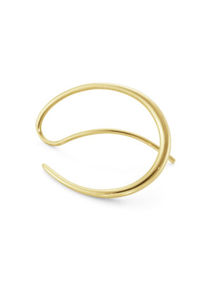 GEORG JENSEN - ØREDOBBER, OFFSPRING ØRERINGER GULT GULL - DETALJER