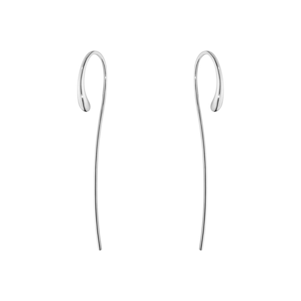 GEORG JENSEN - ØREDOBBER, MERCY MODERN SLIM SØLV