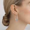 GEORG JENSEN - ØREDOBBER, OFFSPRING ØRERINGER ÅPEN SØLV - STYLING