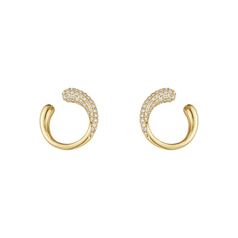 GEORG JENSEN - ØREDOBBER, MERCY SMÅ PAVÉ 0,38 CT.