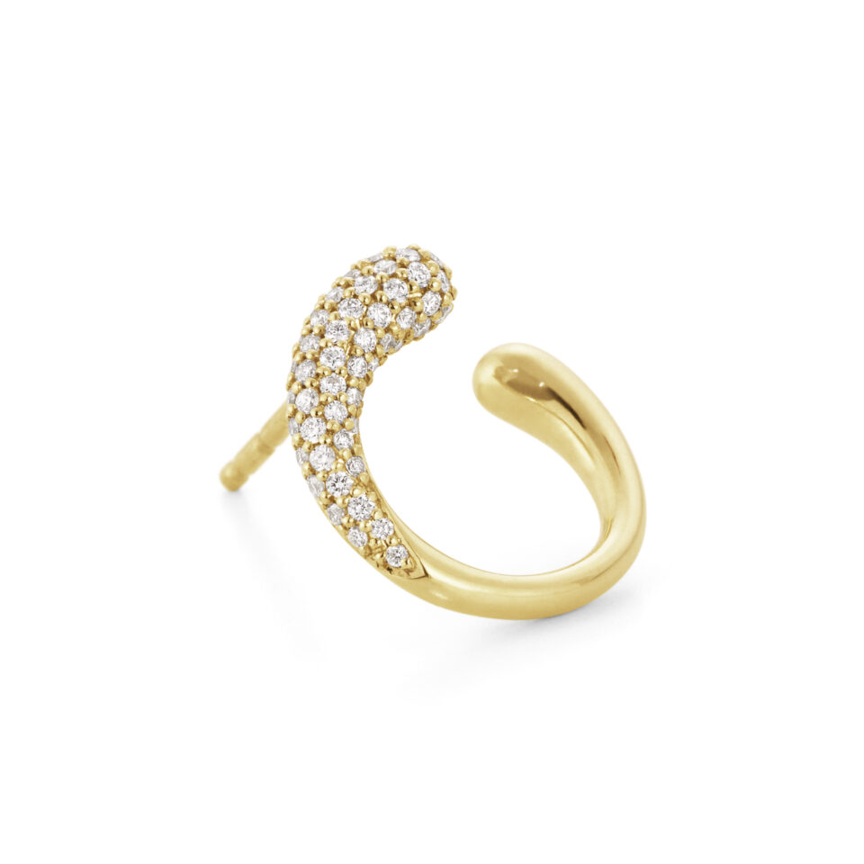 GEORG JENSEN - ØREDOBBER, MERCY SMÅ PAVÉ 0,38 CT. - DETALJER