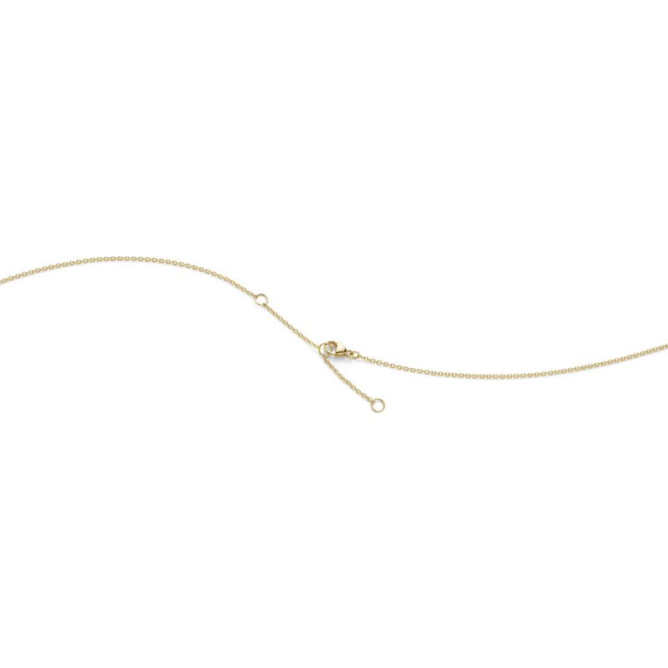 GEORG JENSEN - HALSKJEDE, MERCY ANHENG PAVÉ 0,33 CT. GULT GULL - DETALJER