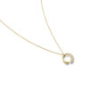 GEORG JENSEN - HALSKJEDE, MERCY ANHENG PAVÉ 0,33 CT. GULT GULL - DETALJER