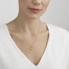 GEORG JENSEN - HALSKJEDE, MERCY ANHENG PAVÉ 0,33 CT. GULT GULL - STYLING