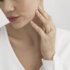 GEORG JENSEN - RING, MERCY LITEN GULT GULL - STYLING