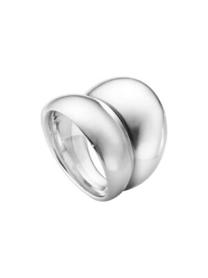GEORG JENSEN - RING, CURVE SØLV