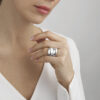 GEORG JENSEN - RING, CURVE SØLV - STYLING