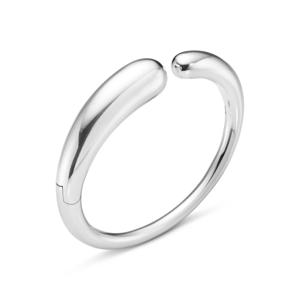 GEORG JENSEN - ARMRING, MERCY BANGLE HENGSLET SØLV
